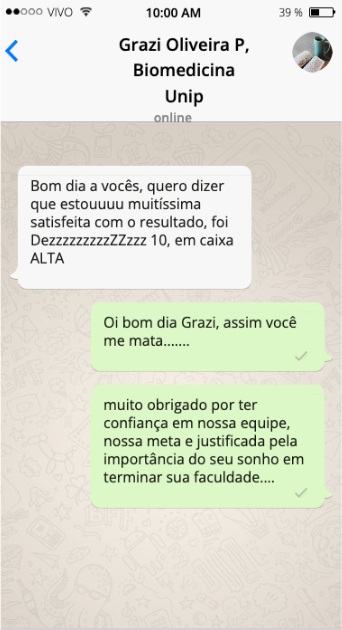 Grazi-depoimento
